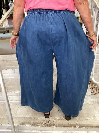 2 POCKET PANTS - DENIM