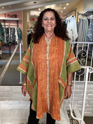 PAREO KANTHA BUTTON DOWN 171