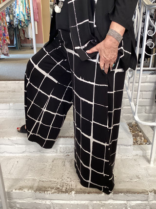 CHESS WIDE LEG PANT