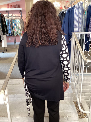 ASYMETRIC DOT TUNIC