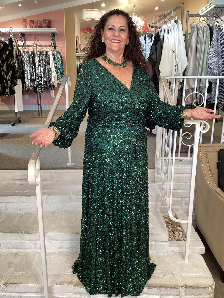 Alex Evening Dressy Plus Size | Sequine, Velvet, Chiffon | 1x 2x 3x   Abundance Plus Size Boutique