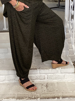 JADE PANT - LIME DASH
