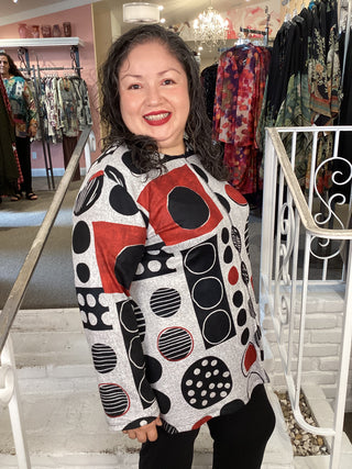 FRENCH BRUSH PKT TUNIC - BIMBA