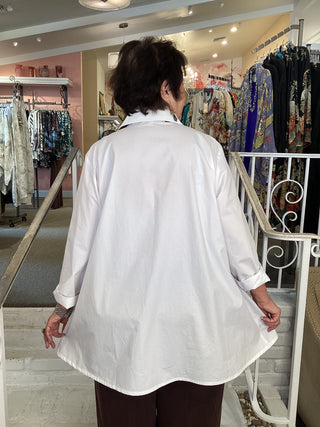 POPLIN SHIRT - WHITE