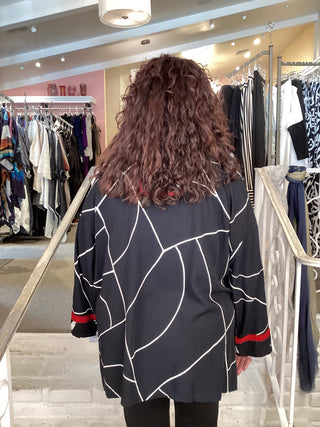 BOXY JACKET "A"  COMBO BWR