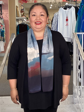 Silk Scarf - Cool Breeze