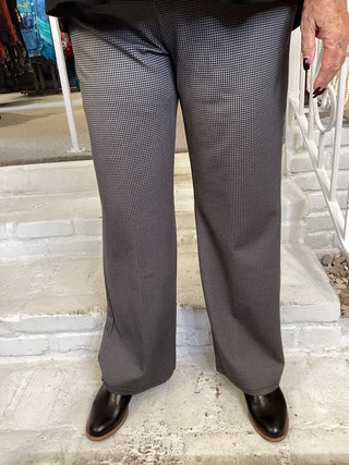 SASHA PANT - HOUNDSTOOTH