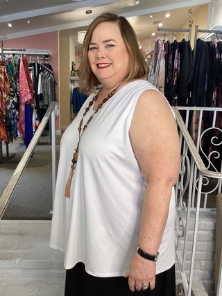 REANNA TANK - WHITE