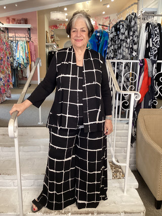 CHESS WIDE LEG PANT