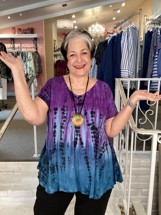 KIANA CAP TOP - DD PURPLE