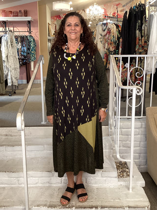 DILLION DRESS - LENTIL MIX RC 1864