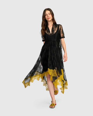 ED317O ORNATE LACE DRESS