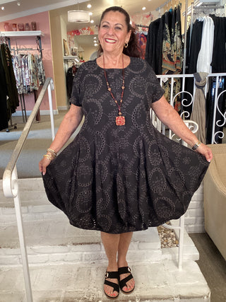 UD373B COTTON DRESS-BRODERIE