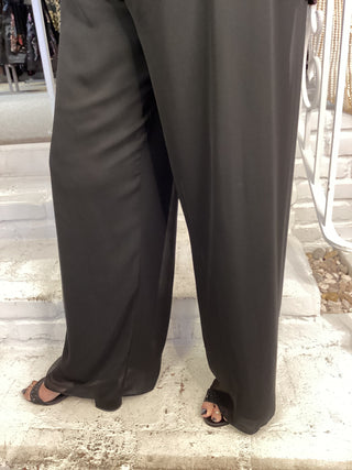 BASIC CHIFFON PANT - BLACK