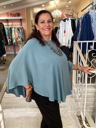 Cocoon Cape Top - Deep Sea