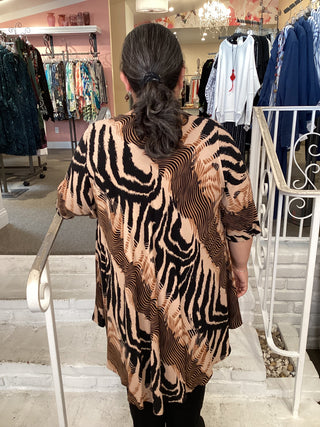 2494 V Bias A Tunic – Saddle
