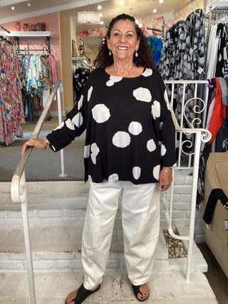 ST829C CIRCLES TOP