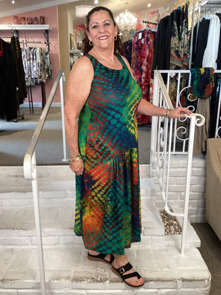 SD189K TANK DRESS - KLEIDO