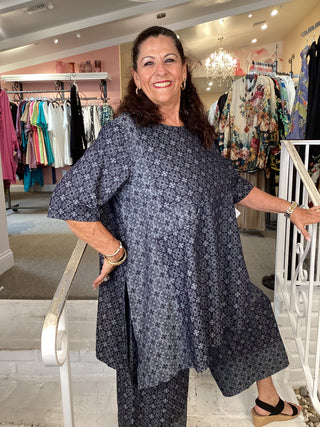 ET1515 Pkt Tunic Cotton Denim