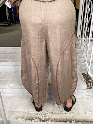 GAUZE PANT - C/L MAUVE