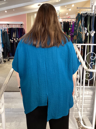 ASYM TUNIC - RAIN FOREST
