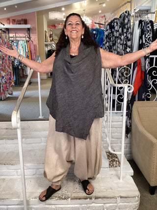 A OVIDA FUN PANT - SAND