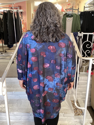 AT845M KNIT TUNIC - MIDNIGHT