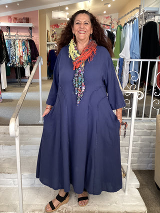 VINEYARD DRESS - NEPTUNE