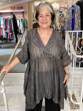 AT1508 Tunic - Dk Grey