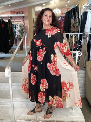 ED310F FLOWY DRESS - FLORAL