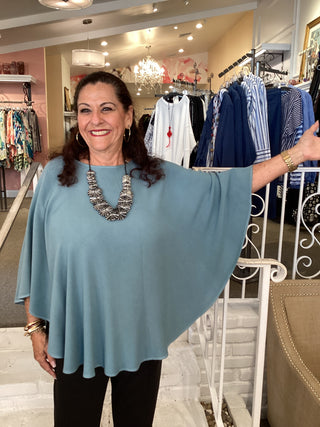 Cocoon Cape Top - Deep Sea