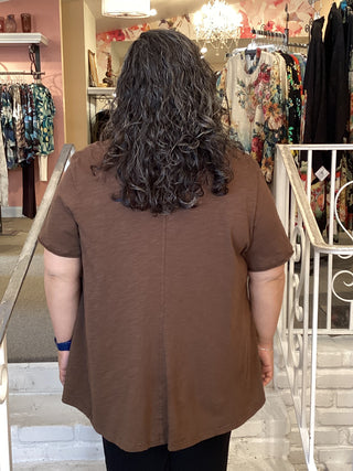S/S Tee Top - Brownie
