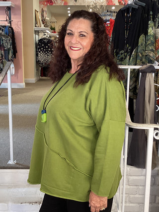 ALMA TUNIC - PISTACHIO