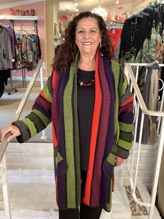 PENELOPE STRIPE JACKET