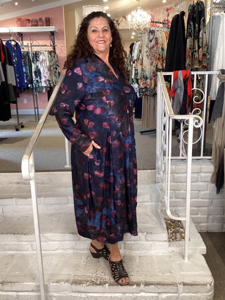 AD920M BUBBLE DRESS - MIDNIGHT
