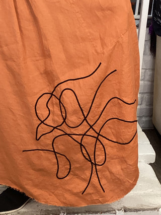 A ORLA DRESS - MANDARIN