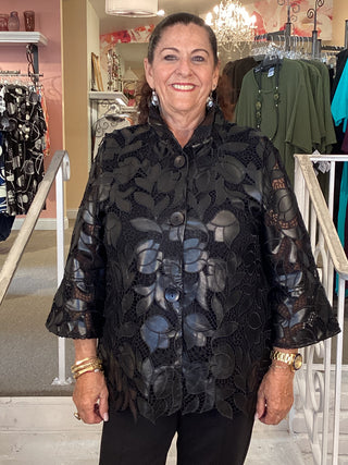 Dressy black short jacket