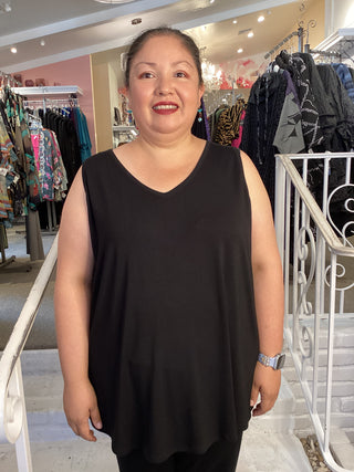 REANNA TANK - BLACK