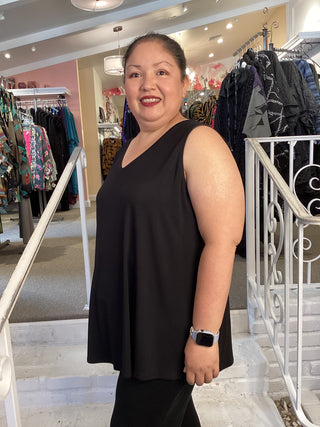 REANNA TANK - BLACK