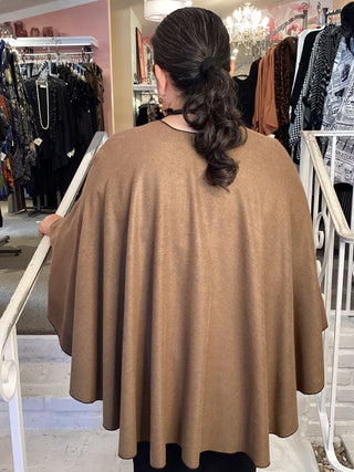 CASHMERE SHAWL - D BROWN