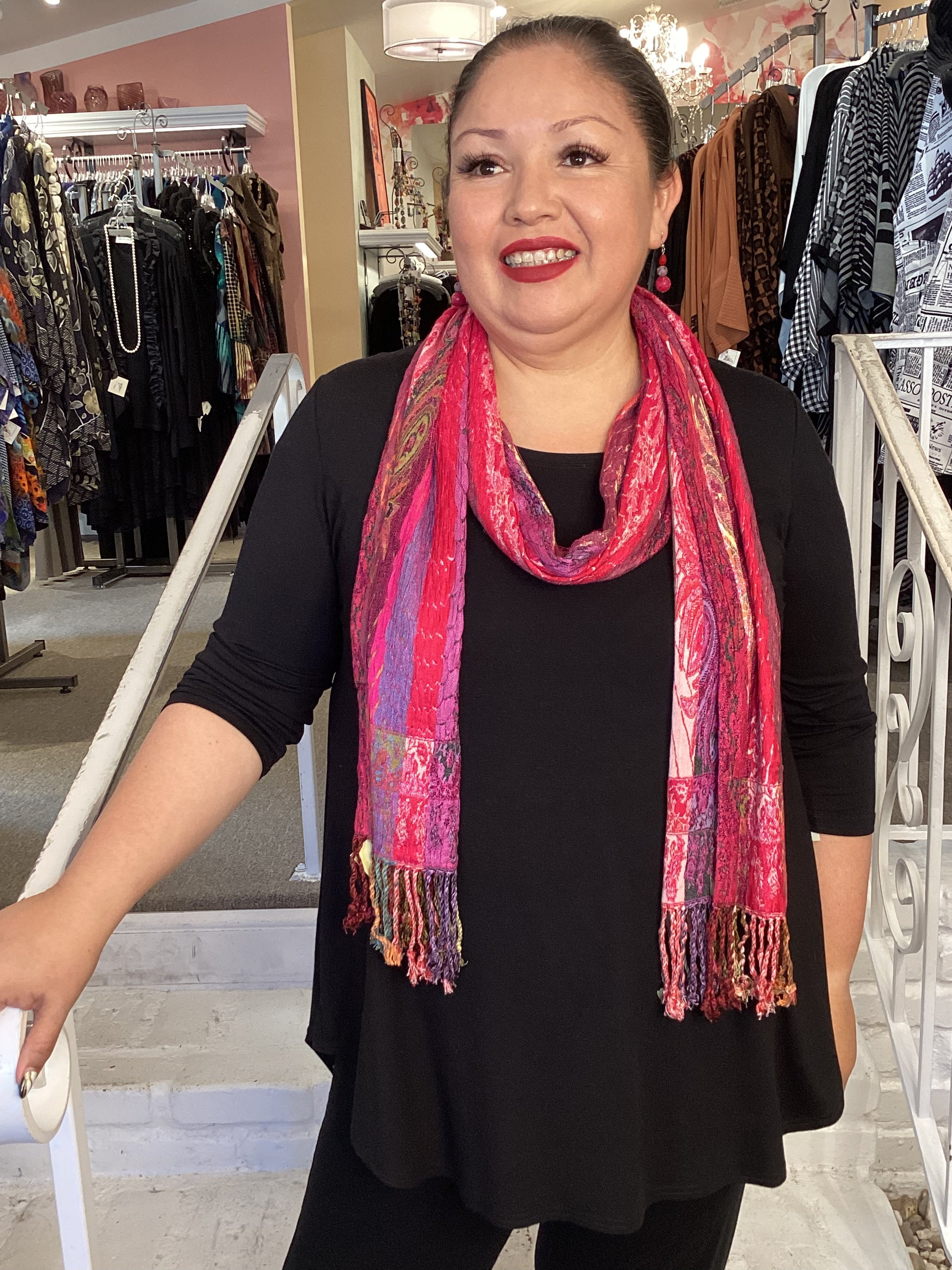 RAPTI CASHMERE SCARVES Abundance Plus Size Boutique