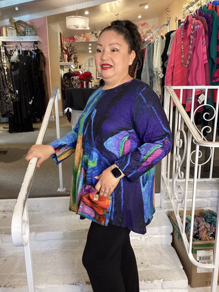 FRENCH BRUSH TUNIC - LAYLA