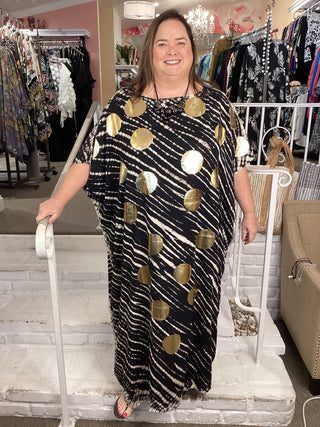 GOLD LUX KAFTAN