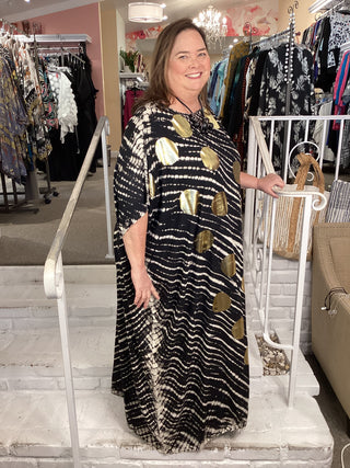 GOLD LUX KAFTAN
