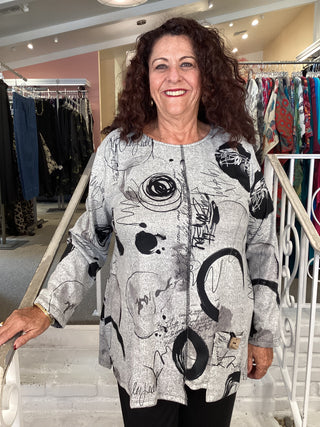 FRENCH KNIT PKT TUNIC - TEMPO