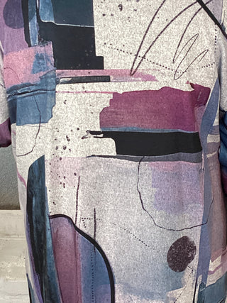 FRENCH BRUSH COWL TUNIC-STUDIO