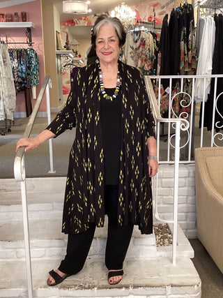 MOLLY CARDIGAN -LENTIL DIAMOND Style #: RC-210805