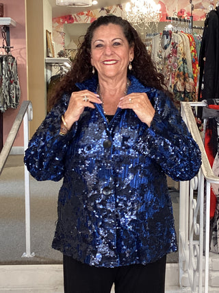 dressy sequins jacket