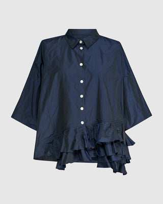 ST913M TAFFETA BUTTON TOP-MIDN