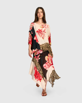 EK324F FLIRTY PRINT FLORAL SKT